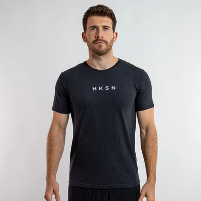 Black 'Hybrid' Training T-Shirt