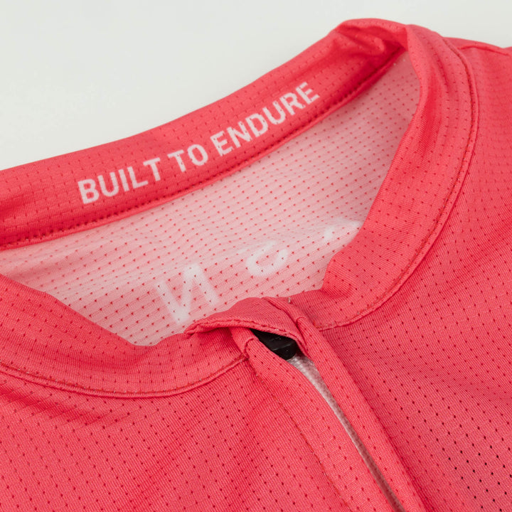 'Racing Line' Wild Coral SS Jersey