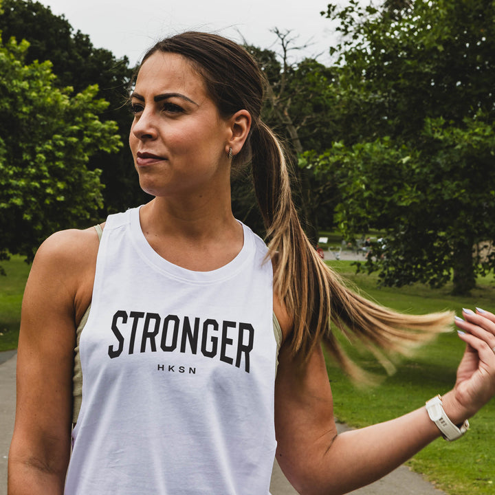 'Stronger' Organic Gym Vest