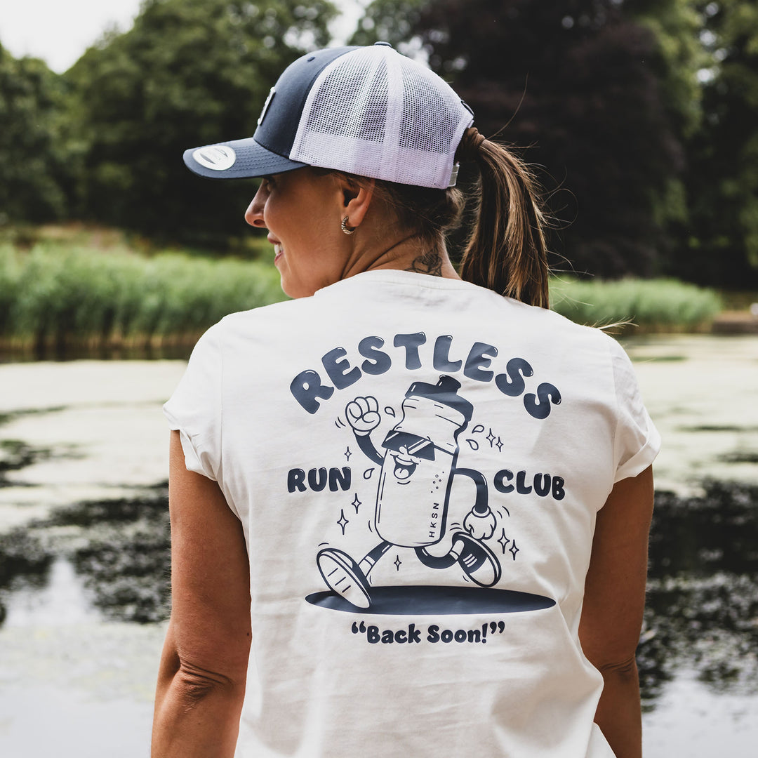 'Restless Run Club' Organic T-Shirt