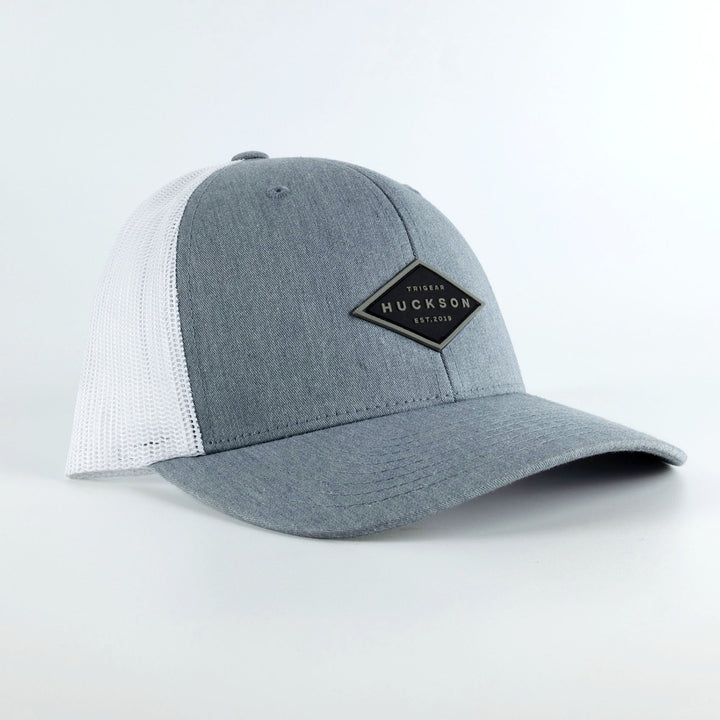 Grey and White Trucker Cap