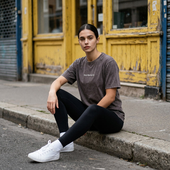 Keep Showing Up Vintage T-Shirt