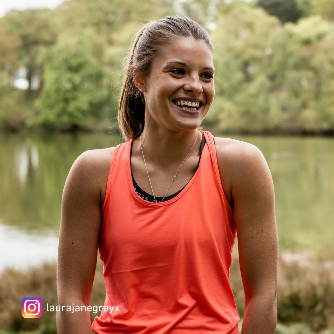 Soft Touch Coral Racer Back Vest