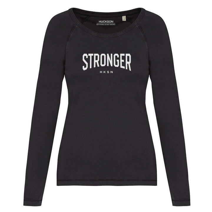 'Stronger' Long Sleeve Organic T-Shirt