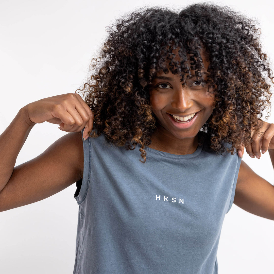 Cropped Organic Tank Top