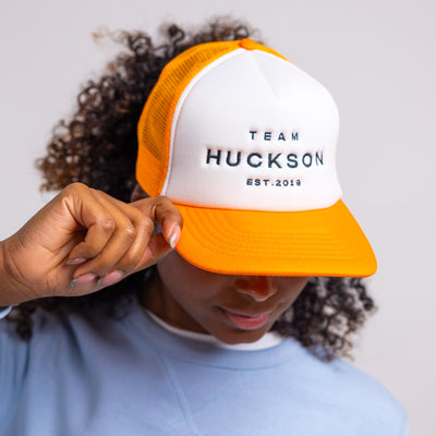 Orange Team Huckson Trucker Cap
