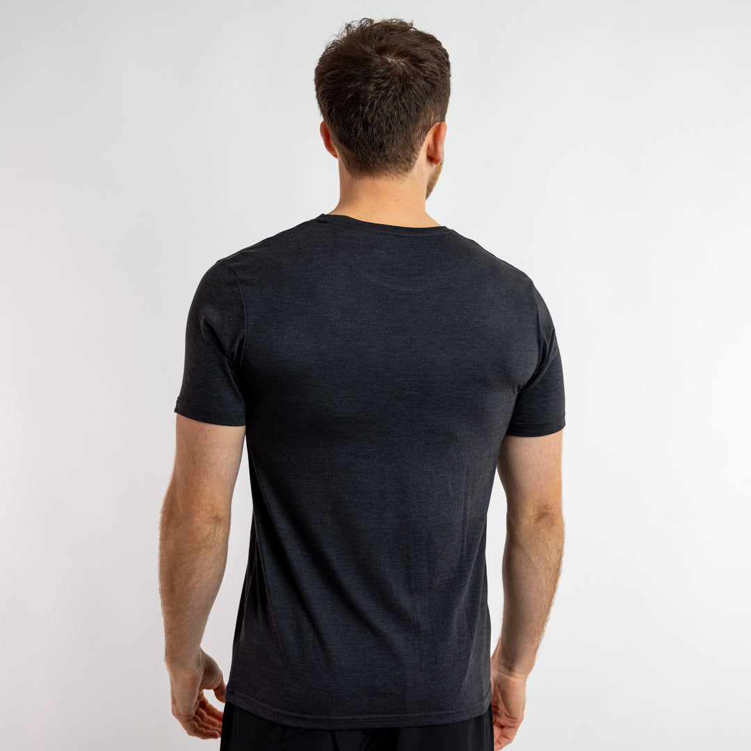 Black 'Hybrid' Training T-Shirt