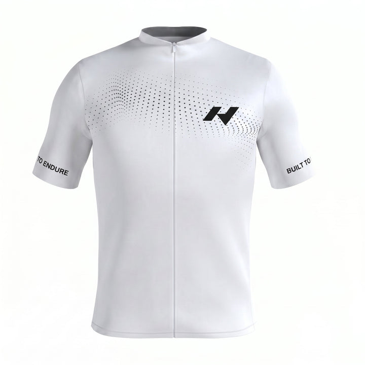Team HKSN Pro Cycle Jersey - White