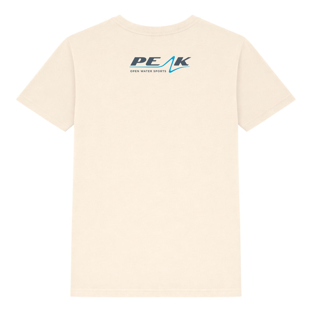 Peak Organic Unisex T-Shirt - White Sand