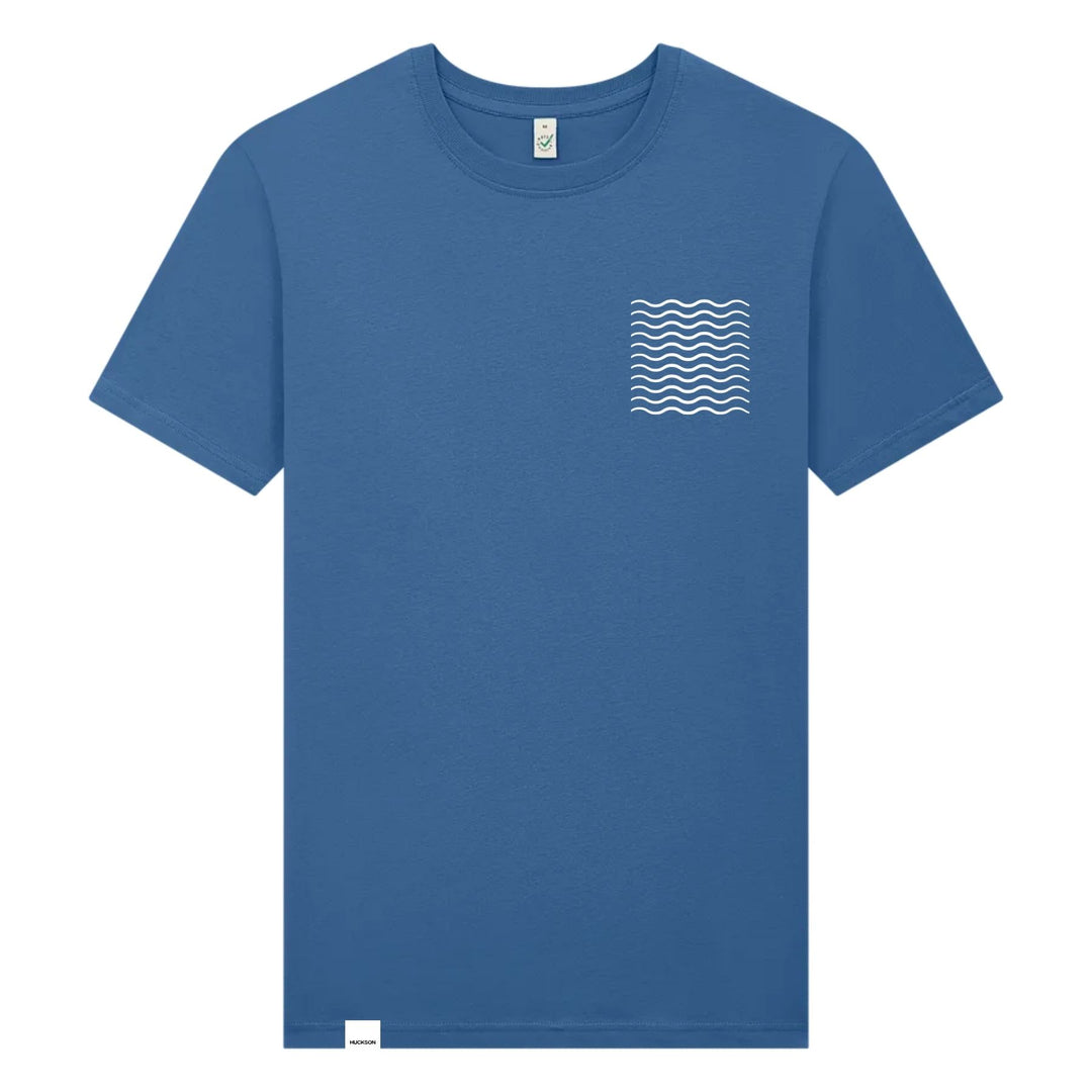 Peak Organic Unisex T-Shirt - Ocean Blue