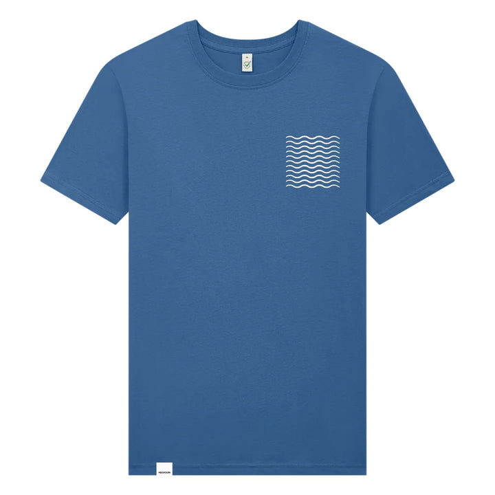 Peak Organic Unisex T-Shirt - Ocean Blue