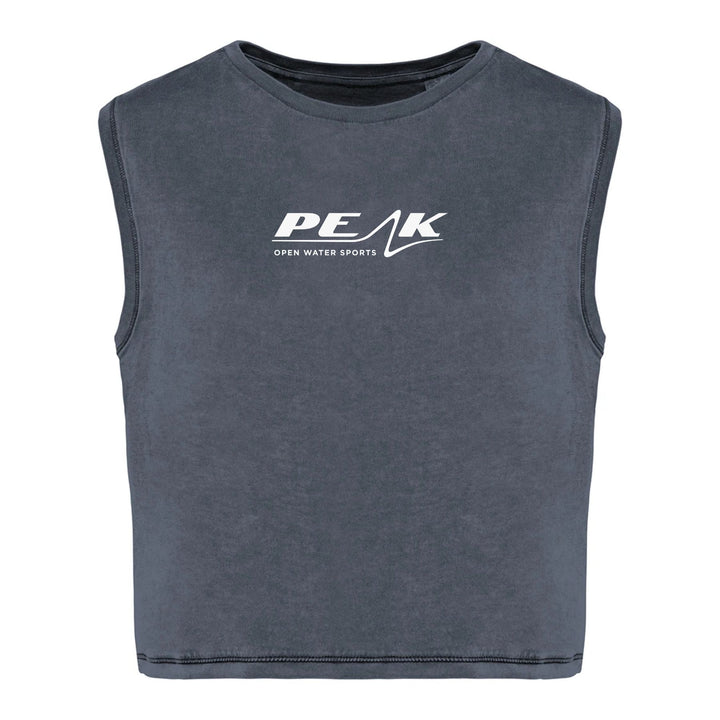 Peak Cropped Organic Tank Top