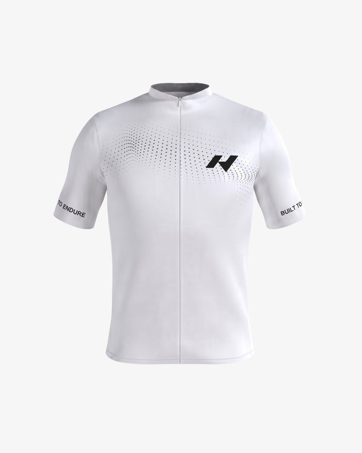 Team HKSN Pro Cycle Jersey - White