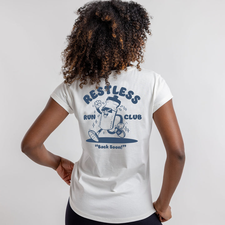 'Restless Run Club' Organic T-Shirt