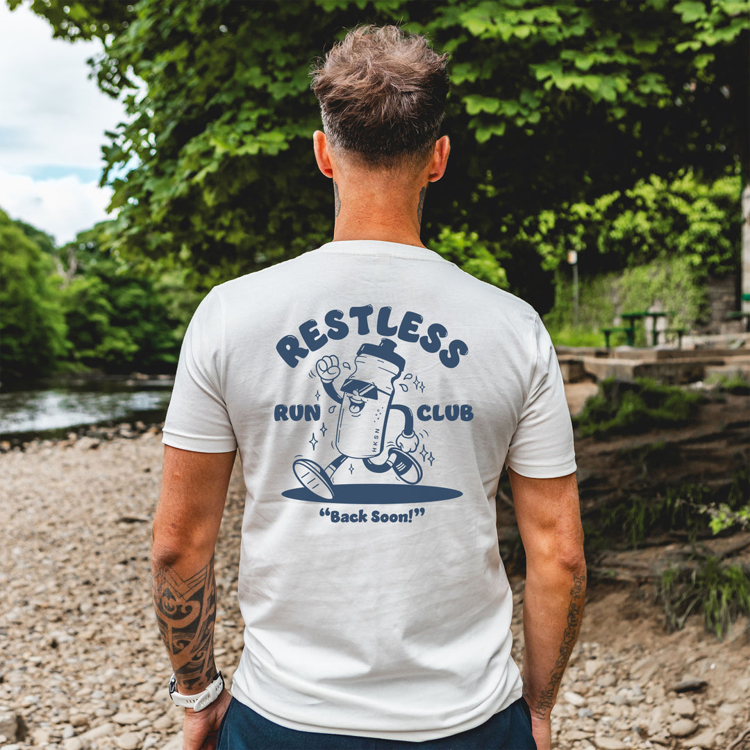 'Restless Run Club' Organic T-Shirt