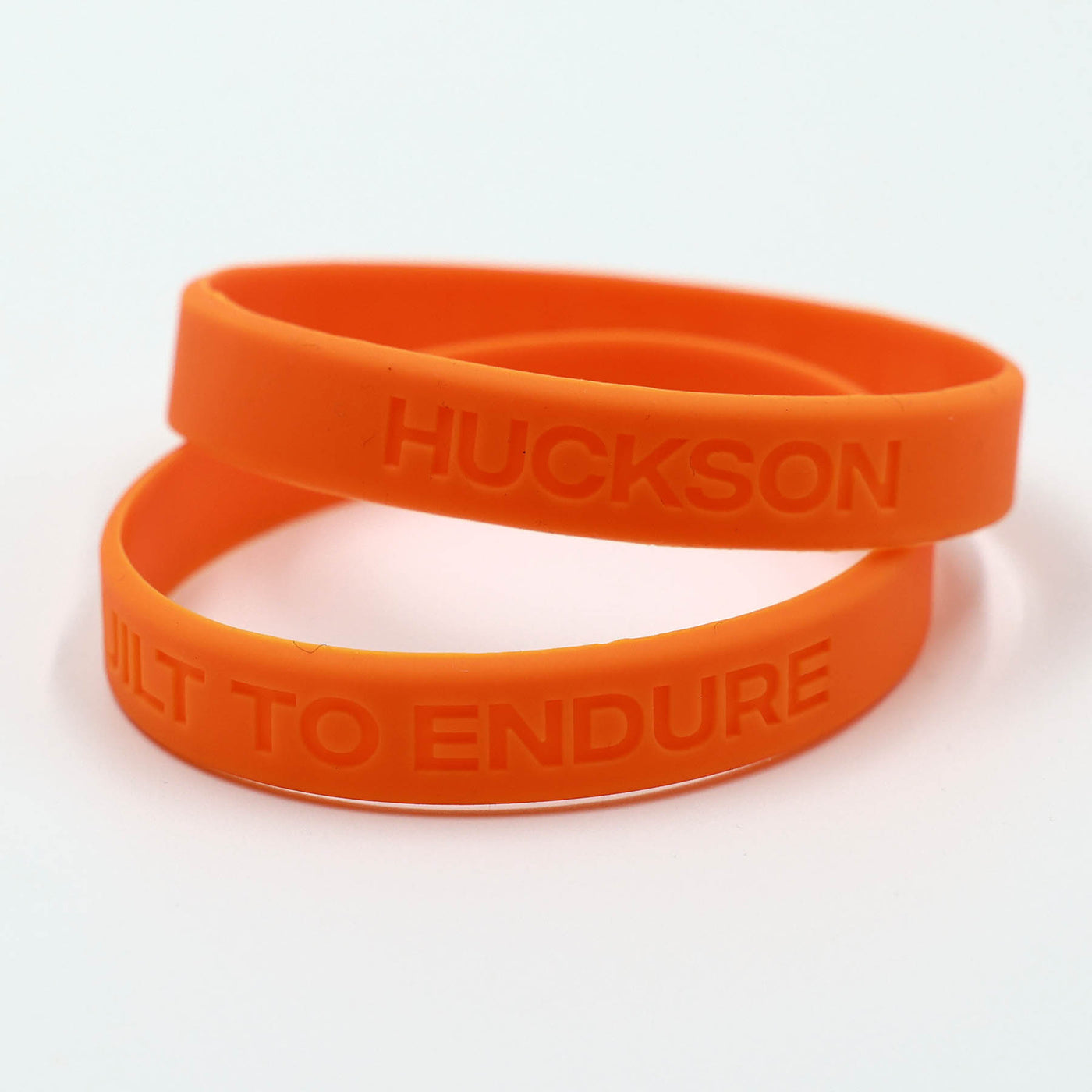 'Built to Endure' Silicone Rubber Wristband