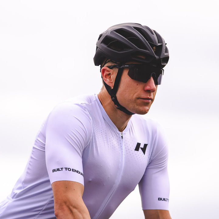 Team HKSN Pro Cycle Jersey - White
