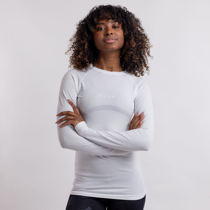 White Performance Base Layer