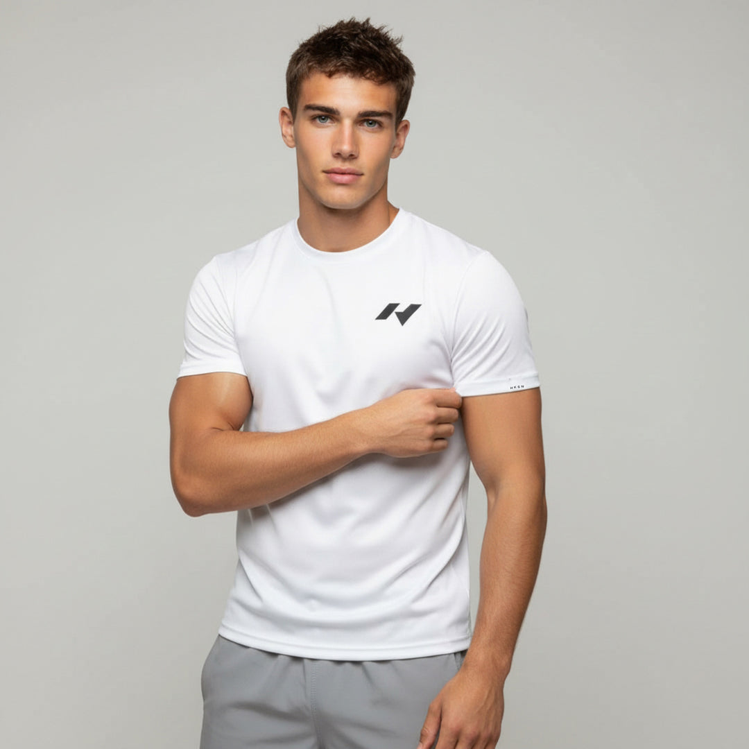 Men's Team HKSN Eco-Tech T-Shirt - White