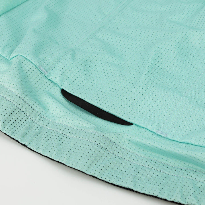 'Racing Line' Mint Green SS Jersey