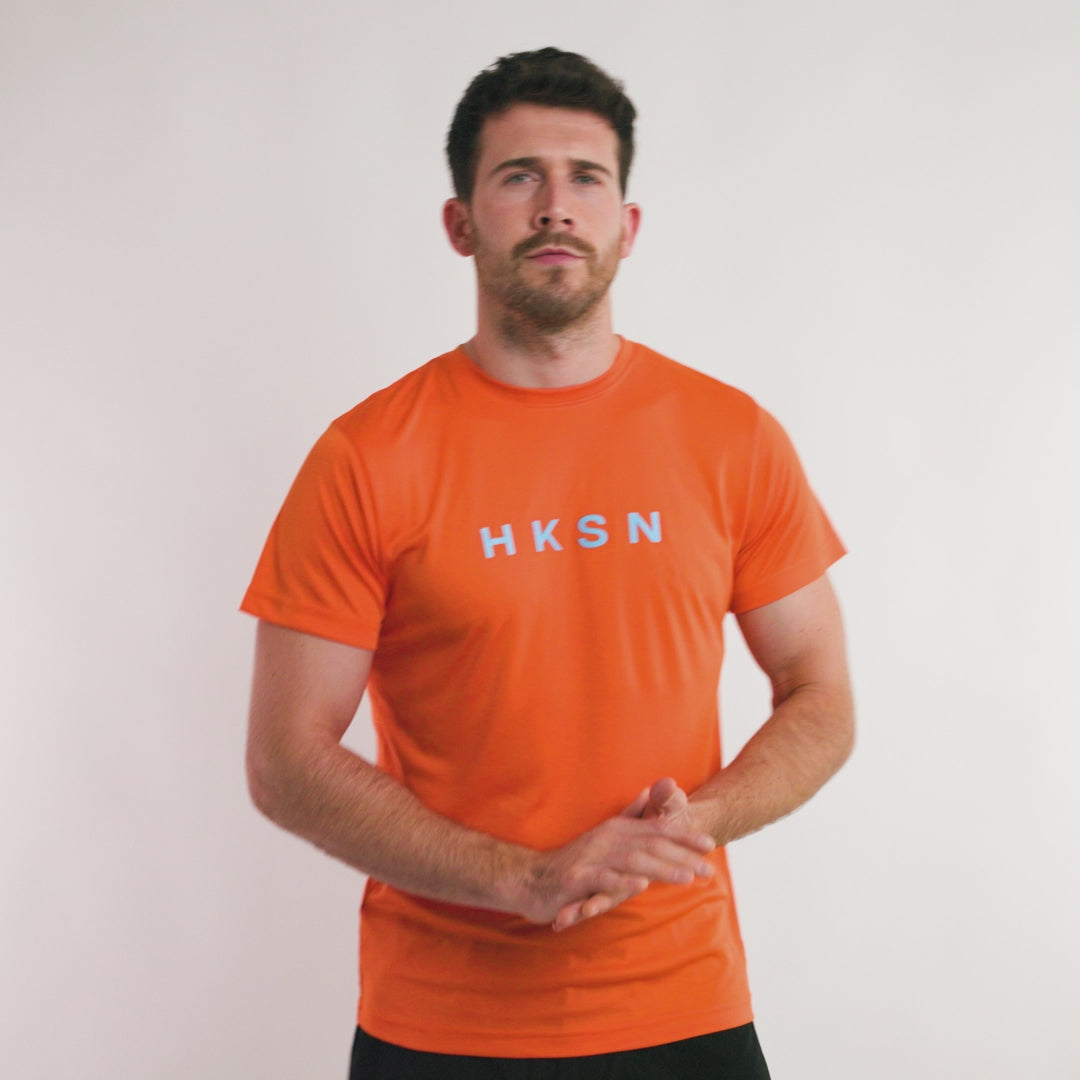 Orange 'Energise' Training T-Shirt