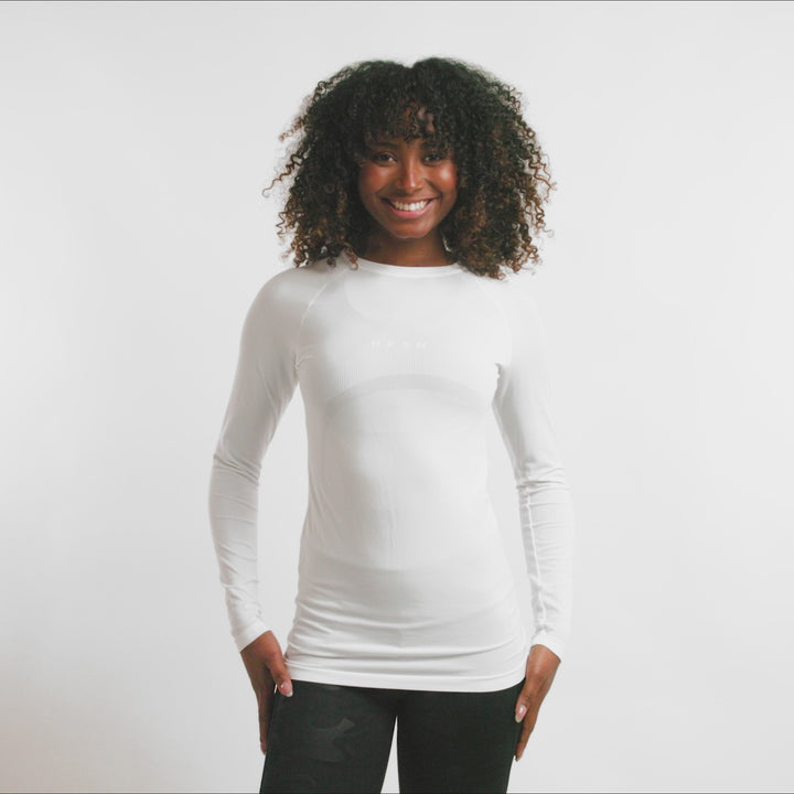 White Performance Base Layer