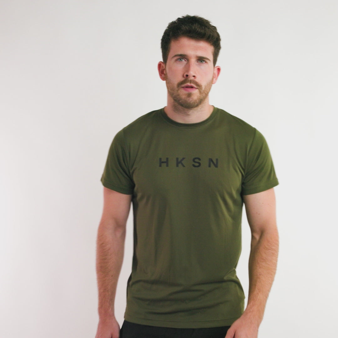 Olive 'Energise' Training T-Shirt