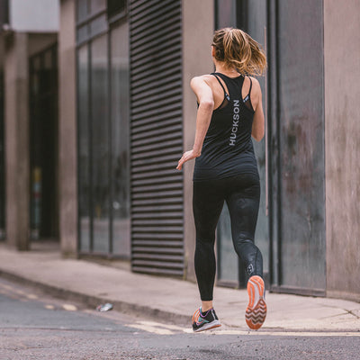 Black Racer-Back vest