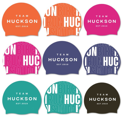 Team Huckson Swim Cap (various colours)