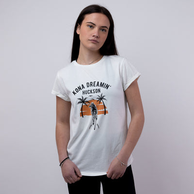 'Kona Dreamin' Roll-Sleeve Organic T-Shirt