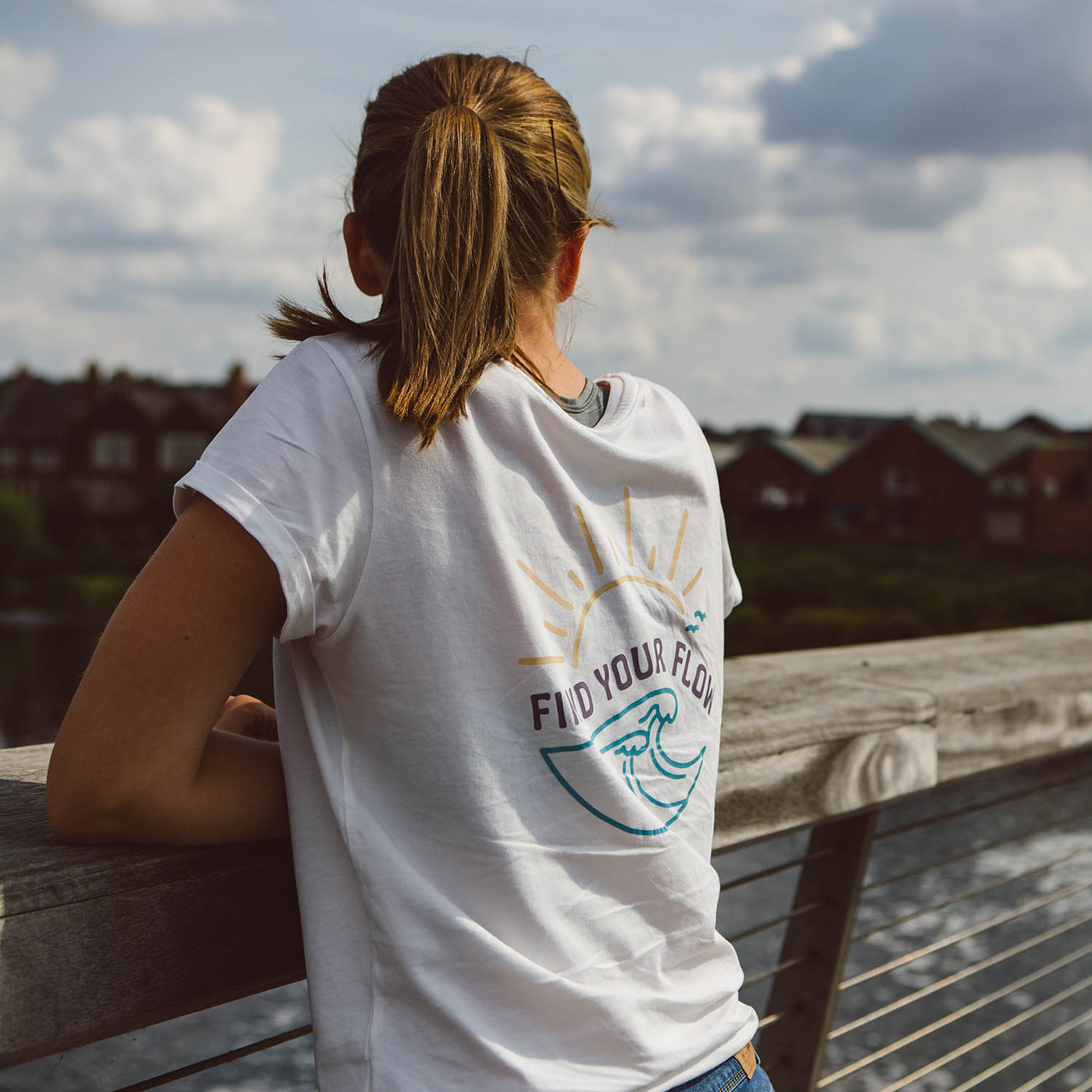 'Find Your Flow' Organic T-Shirt