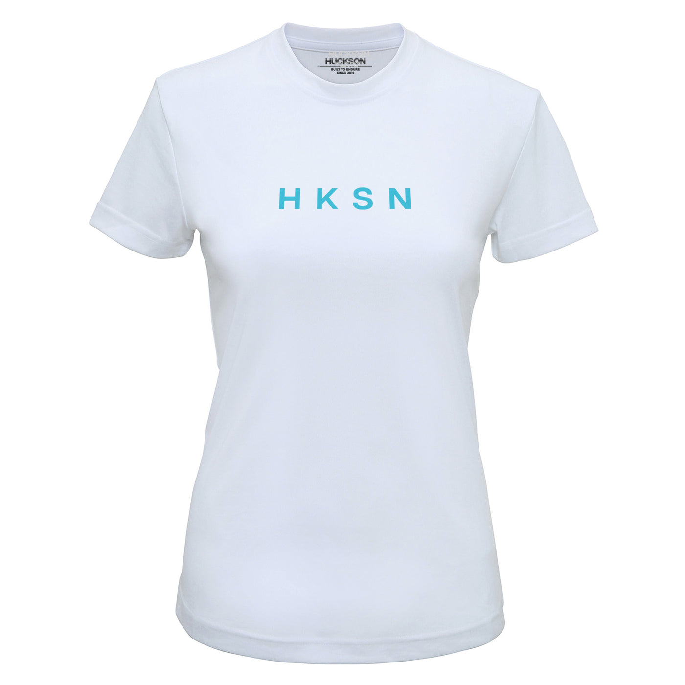 'Energise' White and Teal Training T-Shirt