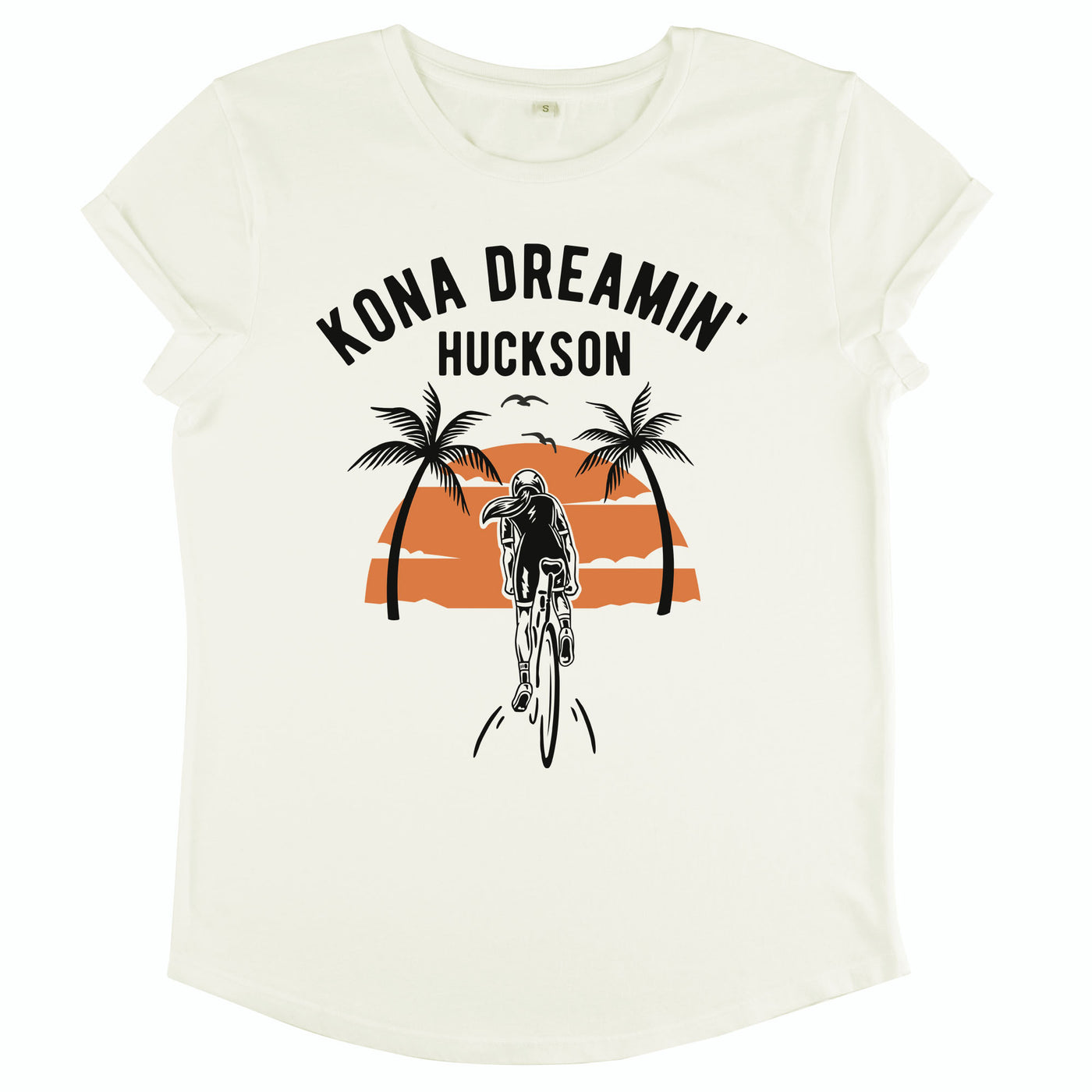 'Kona Dreamin' Roll-Sleeve Organic T-Shirt