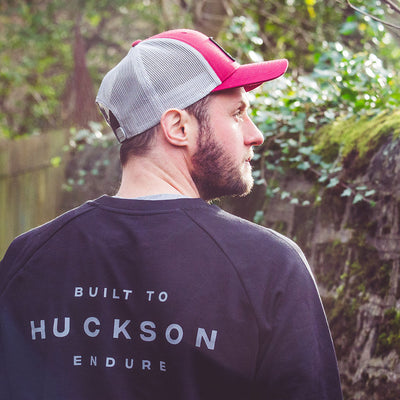 Retro Trucker Cap - Burgundy